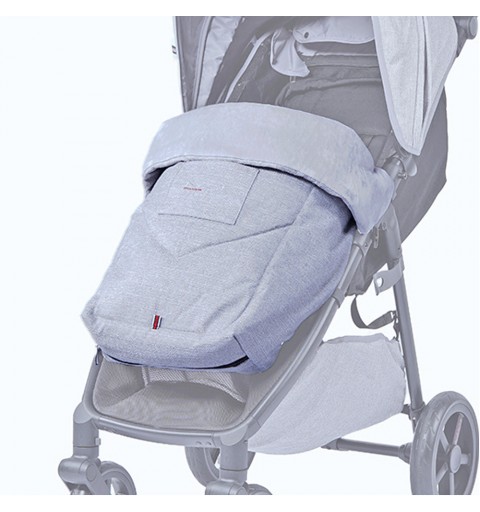 MAST Swiss Design - Pokrowiec, śpiworek, przykrycie osłona na nóżki do wózka M4 i M4X | Granite